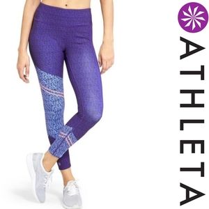 Athleta Asym Camo Sonar 7/8 Tight